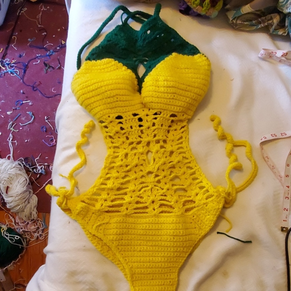 Handmade crochet Monokini